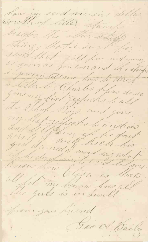 August 24, 1864 Letter - Page 4