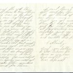 Letter dated August 26, 1863: Back