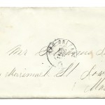 Letter dated August 26, 1863: Envelope