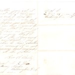 Letter dated August 3, 1864: Back