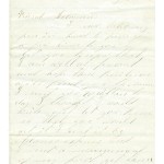 Letter dated May 21, 1863: Page 1